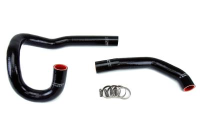 HPS Performance - HPS 57-1205-BLK Black Radiator Hose Kit for 86-92 Toyota Supra MK3 Turbo &7MGTE