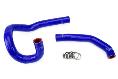 HPS Performance - HPS 57-1205-BLUE Blue Radiator Hose Kit for 86-92 Toyota Supra MK3 Turbo &7MGTE