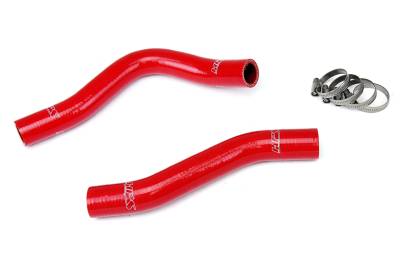 HPS Performance - HPS 57-1230-Red Red Silicone Radiator Hose Kit for 11-16 Honda CRZ