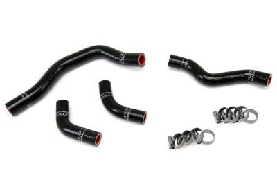 HPS Performance - HPS 57-1239-BLK Black Silicone Radiator Hose Kit for 05-09 Honda CRF450X