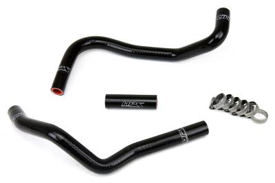 HPS Performance - HPS 57-1282-BLK Black Heater Coolant Hose Kit for 13-20 Subaru BRZ