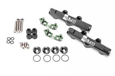 RADIUM Engineering - RADIUM Engineering 20-0579-02 Fuel RAILS TOP Feed Conversion for Subaru EJ V1-2