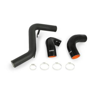 Mishimoto - Mishimoto MMICP-FOST-13HWBK Hot-Side IC Pipe Wrinkle Black for 13-18 Focus ST