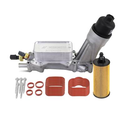 Mishimoto - Mishimoto MMOFH-JK-12 Oil Filter Housing for 11-17 Jeep 3.2L/3.6L