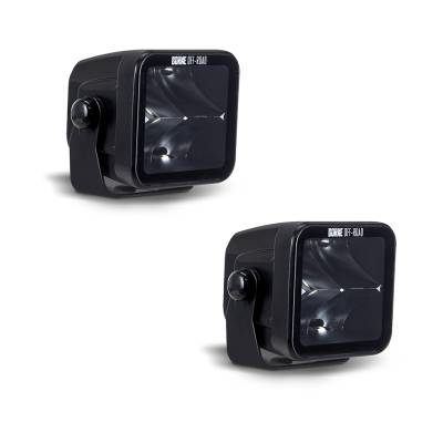 Mishimoto - Mishimoto BNLT-LP33-2S Borne Off-Road Light Pod Pair 3x3 Spot