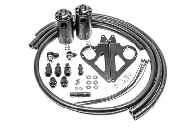 RADIUM Engineering - RADIUM Engineering 20-0903-FL Dual Catch Can Kit for FR-S BRZ GT86 Fluid Lock