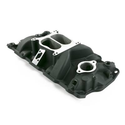 Top Street Performance - Top Street Performance 82026 Intake Manifold Chevy SB Carb. Air Gap Satin