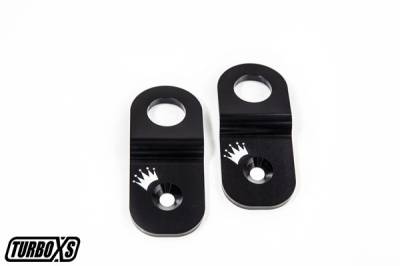 Turbo XS - Turbo XS WS02-RS-BLK-2 Radiator Mount for 02-07 Subaru WRX 04-07 Sti