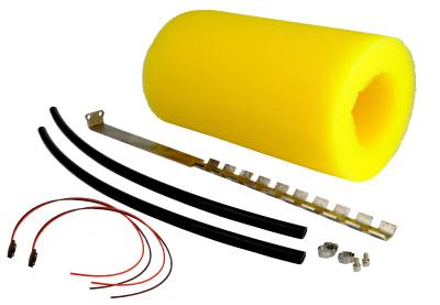 Aeromotive Fuel System - Aeromotive 18709 Fuel Pump Mount Extension Kit Dual Phantom 10"-20" Depth