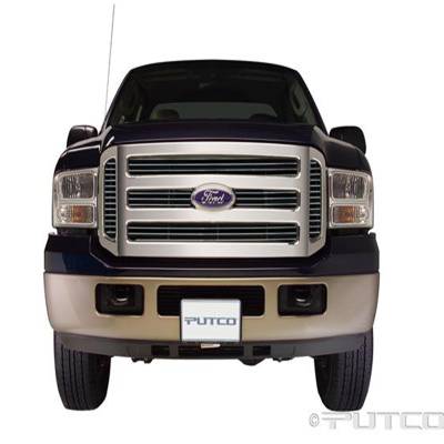 Putco - Putco 71155 Shadow Grilles Insert for 05-07 Ford F250/F350