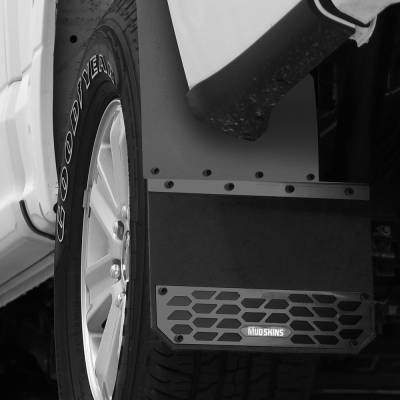 Putco - Putco 78510 Front Solid Black Mud Skins Pair for 15-27 Ford F150