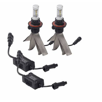 Putco - Putco 300016 Silver-Lux LED Kit H16 Bulbs 4000 Lumens 6500K White Pair