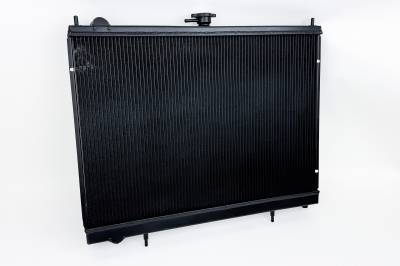 CSF Cooling - Racing & High Performance Division - CSF 7231B High-Performance All-Aluminum Radiator Black for R34 Skyline GT-R/GTS