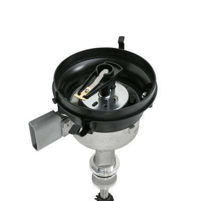 Top Street Performance - Top Street 81406BK TSP GM LS Cathedral Port V Series Black Billet Aluminum Low-R
