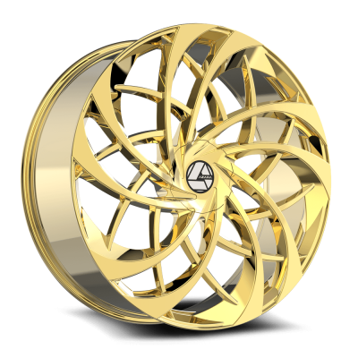 Azara - Azara Wheel AZA-540 20x8.5 5x112/4.5 35mm Gold AZA-54020853635NG