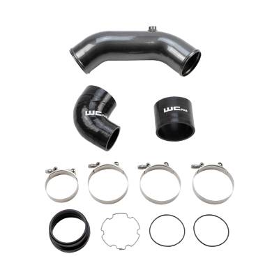 Wehrli Custom Fabrication - Wehrli WCF100295-GM Cold Side 3.5" Intercooler Pipe for 17-25 Ford 6.7L PS