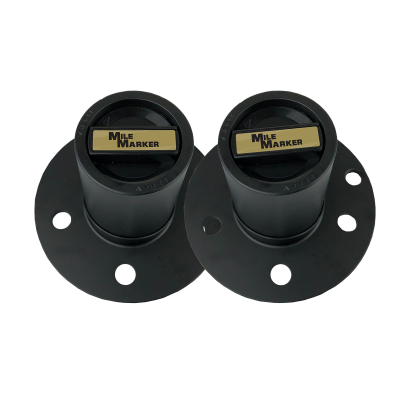 Mile Marker - Mile Marker 95-37044-2 Street Master Manual Locking Hubs for W100/W150 Dodge