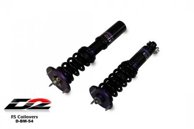 D2 Racing - D2 Racing D-BM-54 RS Coilovers for 04-10 BMW 645Ci 04-10 BMW 650i 06-10 BMW M6
