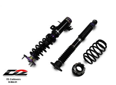D2 Racing - D2 Racing D-MA-01 RS Coilovers for 11-14 Mazda 2 11+ Ford Fiesta FWD