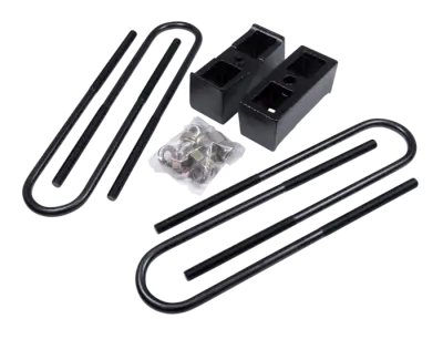ReadyLift - ReadyLift 26-35225 2.25" Rear Block Kit w/U-Bolts for 25+ Silverado/Sierra 1500