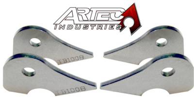 Artec Industries - Artec TB1008 Coilover Tabs for Truss Chevy/Ford 78-79 4 Pieces