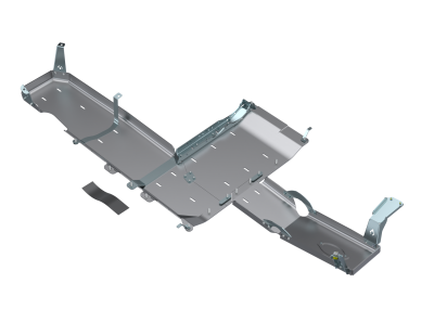 Artec Industries - Artec JL4161 Full Bellypan w/Oil Door 3.6L Aluminum for 18+ Jeep Wrangler JL 4DR