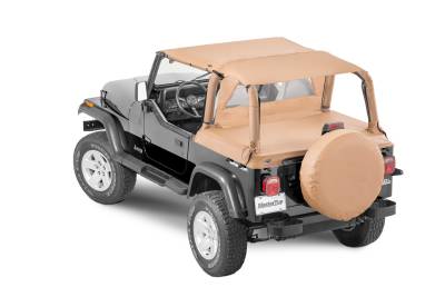 MasterTop - MasterTop 14303117 Spice Diamond Bimini Top Plus for 92-95 Jeep Wrangler YJ
