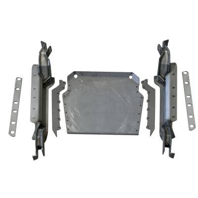 Motobilt - Motobilt MB1517 4-Link Suspension Mount Kit/Skid for Jeep Wrangler TJ