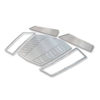 Motobilt - Motobilt MB5538 Hood Vent Kit for Jeep Wrangler YJ/TJ/LJ