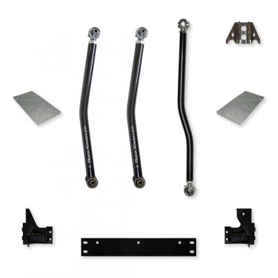 Rock Krawler - Rock Krawler JKX2LAF-UPG X-Factor X2 Front LA 3-Link Upgrade for Wrangler JK/JKU