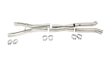 Kooks Custom Headers - Kooks Custom Headers 21613101 Off Road X-Pipe for 06-13 Corvette