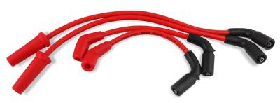 ACCEL - ACCEL 171117-R Spark Plug Wire Set for 18+ Harley Davidson Softail 8mm Red