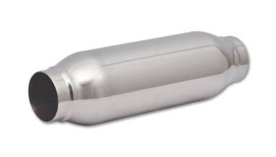Vibrant Performance - Vibrant 17890 Bottle Style Resonator 2" Inlet/Outlet x 12" Long