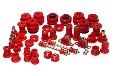 Energy Suspension - Energy Suspension 3.18133R Suspension Bushing Kit for Chevy 4WD