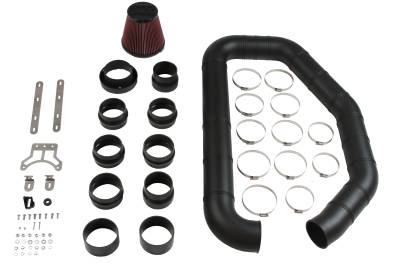 Flowmaster - Flowmaster 615400 Delta Force 4.0" Universal Performance Air Intake