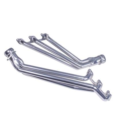 BBK Performance Parts - BBK 16430 1.625" Long Tube Headers Polished Silver Ceramic for 05-10 Mustang V6