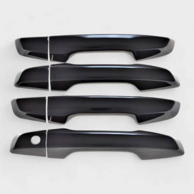 Trim Illusion - Trim Illusion DH6276BLK Front/Rear Door Handle Covers Black Honda CR-V