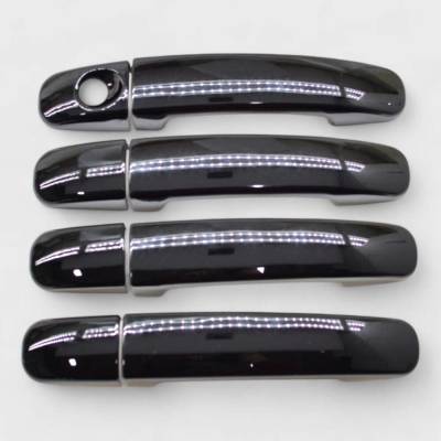 Trim Illusion - Trim Illusion DH6291BLK Front/Rear Door Handle Covers Black Ford Ranger
