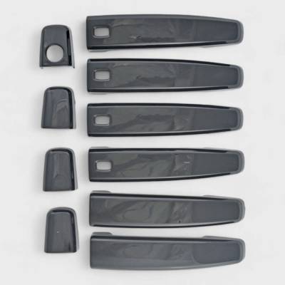 Trim Illusion - Trim Illusion DH6280BLK Front/Rear Door Handle Covers Black Cruze/Spark/Sonic