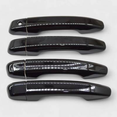 Trim Illusion - Trim Illusion DH6293BLK Fr/Rr Door Handle Covers Black Honda Accord/Insight