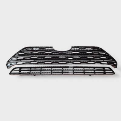Trim Illusion - Trim Illusion ABS6500BLK Black Front Grille Overlay for 19-24 Toyota RAV4