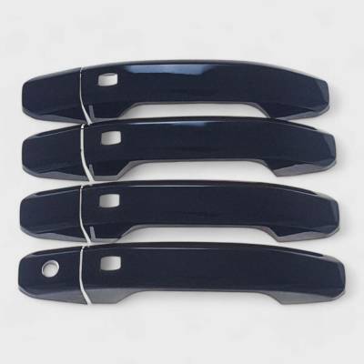 Trim Illusion - Trim Illusion DH6233BLK Front/Rear Door Handle Covers Black GM Truck/SUV