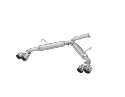 MBRP Exhaust - MBRP Exhaust S4711AL AL 2.5" Axle-Back Dual Split Rear Exit for 22-24 Forte GT