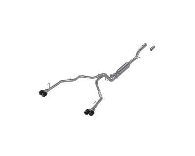 MBRP Exhaust - MBRP Exhaust S50593CF T304 3" Cat-Back 2.5" Dual Rear Exit 21-26 Suburban/Yukon