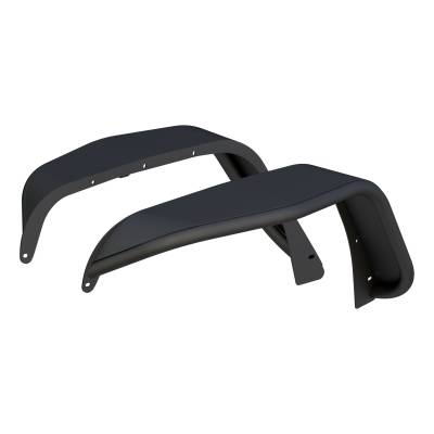 ARIES - Jeep Wrangler JK Black Aluminum Front Fender Flares
