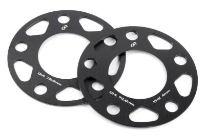 Dinan - Dinan D210-2034 Aluminum Wheel Spacer Kit 72.6mm 4mm Thick 5x120 Pair