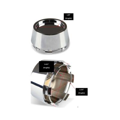 HK Wheels - HK Wheels MWCC1 Magnum Wheel Center Cap