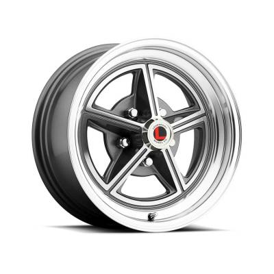 Legendary Wheels - Legendary Wheels LW30 15x7 5x4.5 7mm Charcoal/Machined LW30-50754B