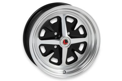 Legendary Wheels - Legendary Wheels LW40-40644A LW40 14x6 4x4.5 -5mm Black/Machined