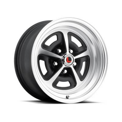 Legendary Wheels - Legendary Wheels LW50 17X7 5x4.5 7mm Satin Black/Machined LW50-70754D